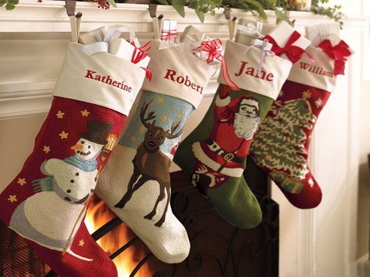 calcetines navideños personal