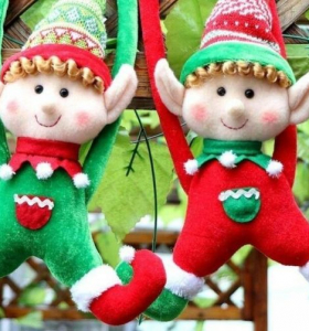 Duendes navideños - Decoración que ayuda a elevar la mágica alegría de la Navidad