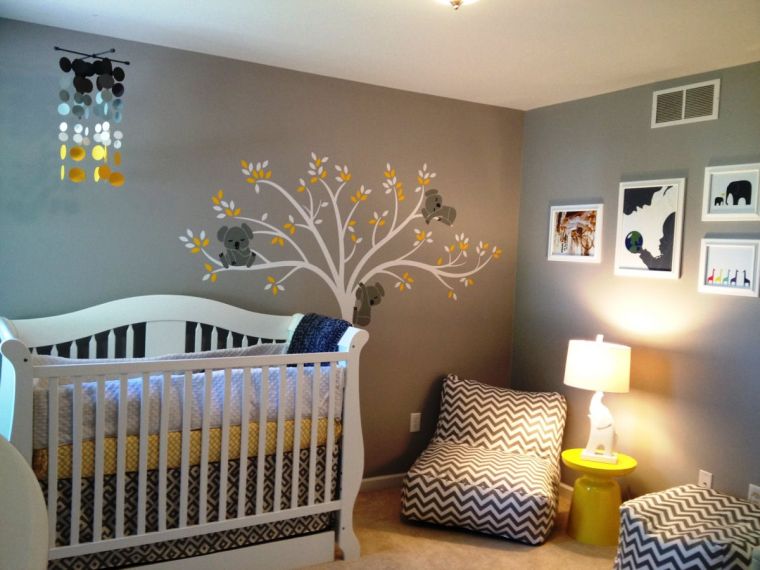 habitaciones para bebés comoda
