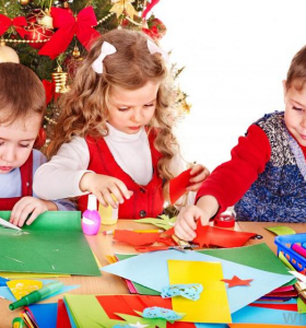 Manualidades navideñas fáciles para niños 2019 - La mejor bienvenida a la Navidad