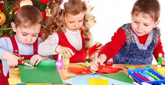 manualidades navideñas fáciles para niños present