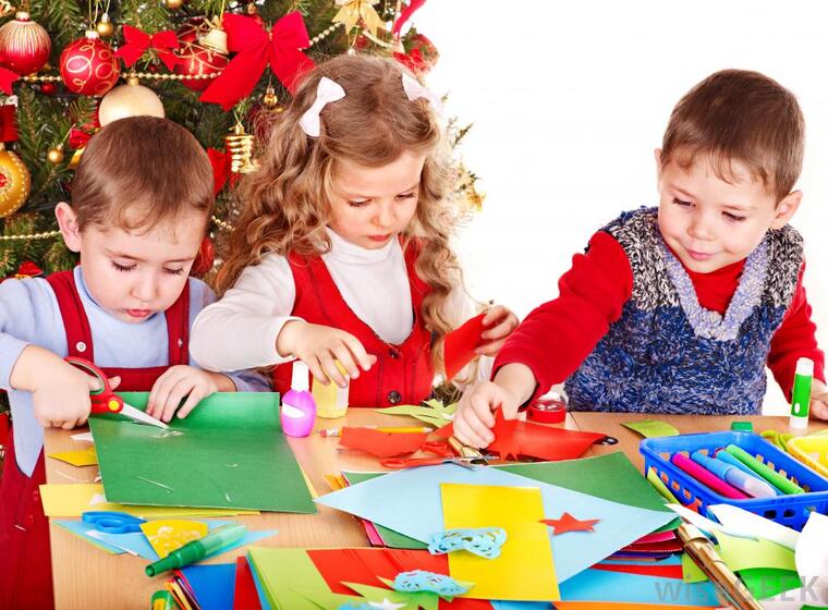 manualidades navideñas fáciles para niños present