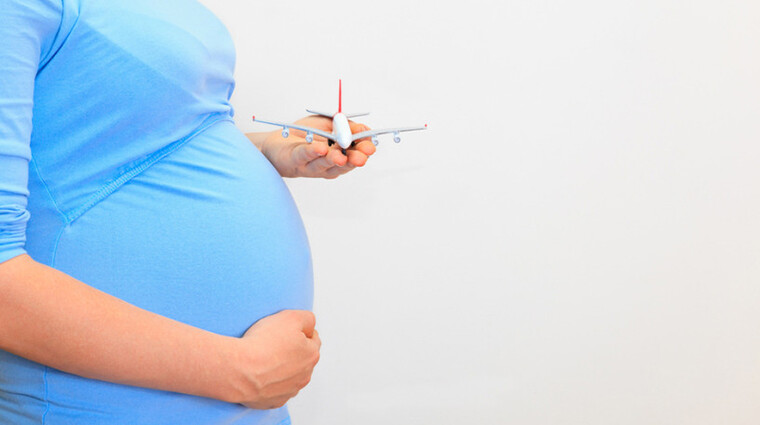 viajar en avión embarazada avion