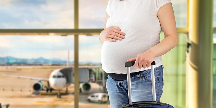 viajar en avión embarazada viajes