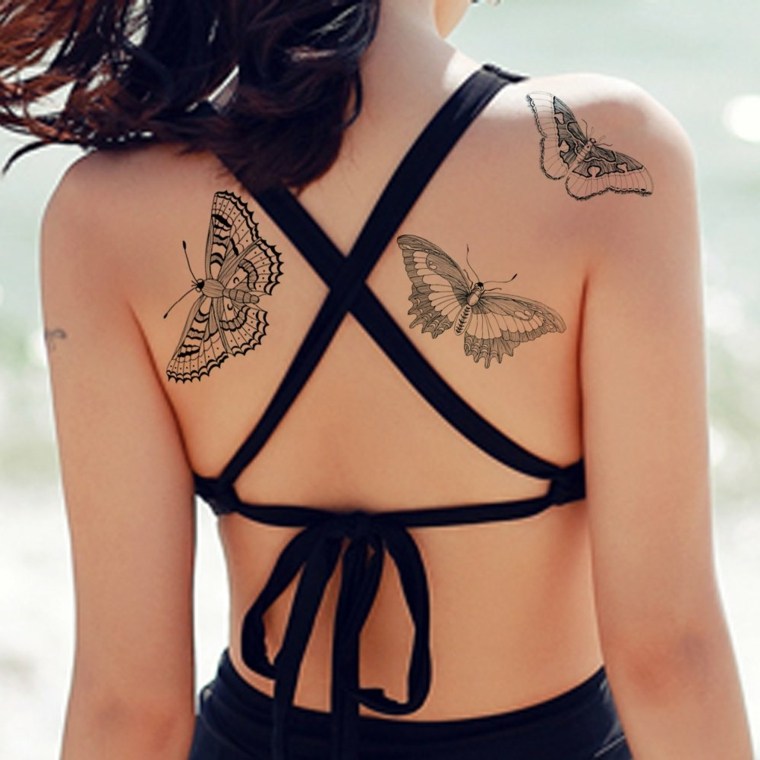 imagenes-tatuajes-mariposa-espalda