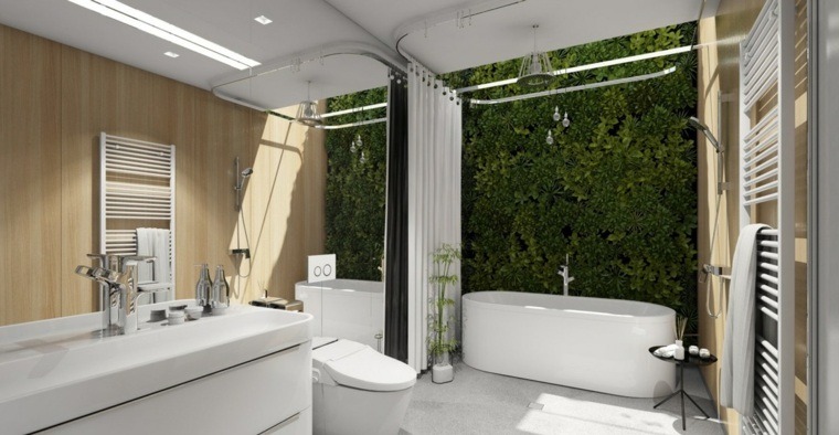 pared-jardin-vertical-bano-ideas