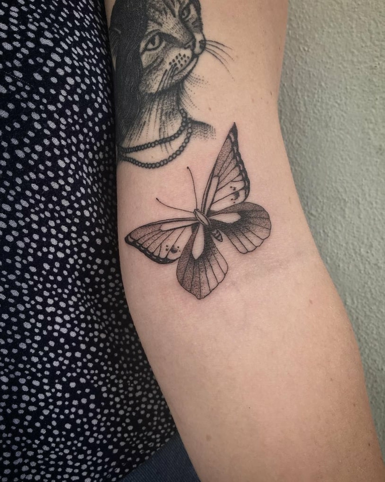 tatuajes-de-mariposas-brazo-ideas