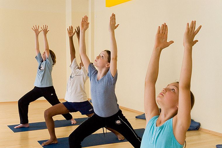 yoga para niños autoestima
