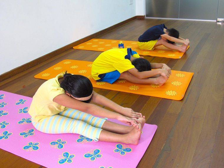 yoga para niños calma