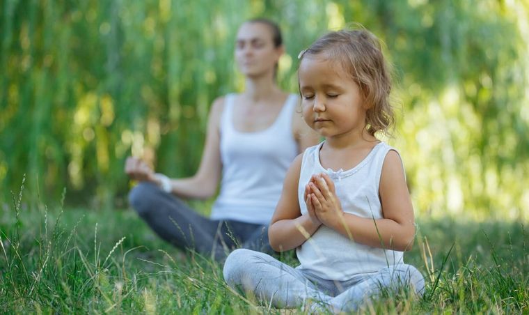 yoga para niños control