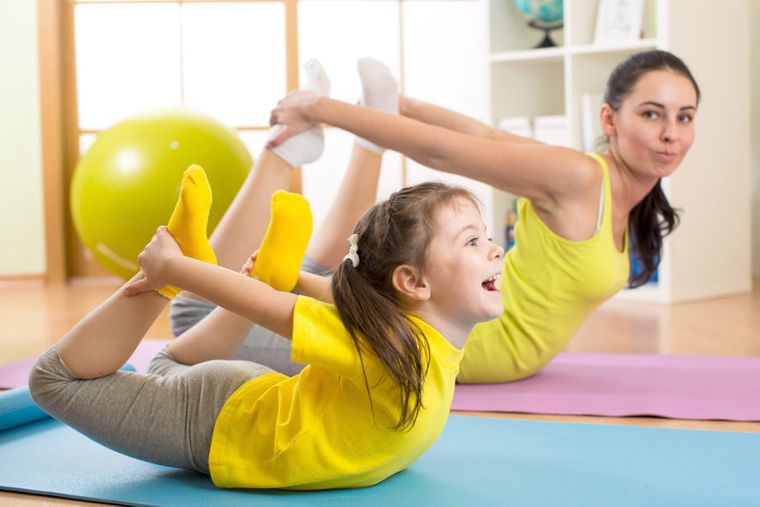 yoga para niños equipo