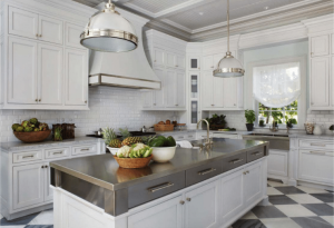 Cocinas con isla de acero inoxidable - Duraderas y versátiles