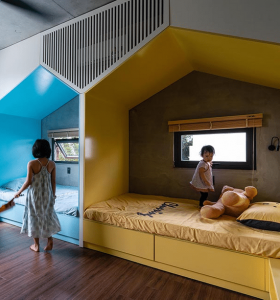 Habitaciones para compartir entre niños con diseños únicos