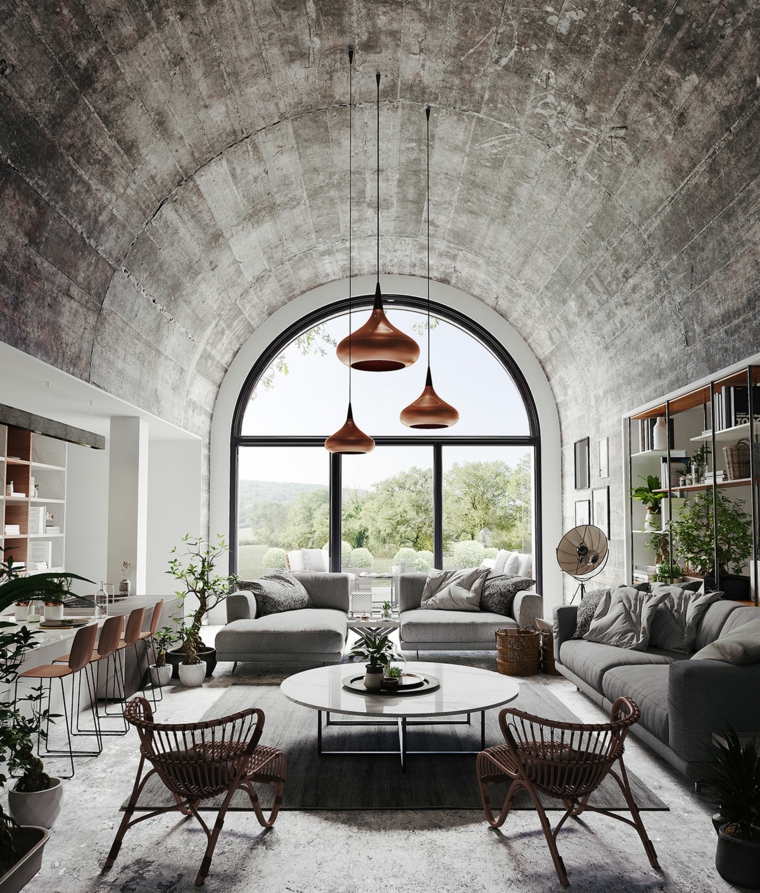 ideas-epsacios-techo-original-salon