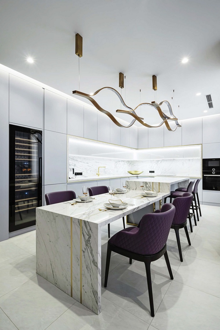 Iluminación para cocinas - Características y consejos