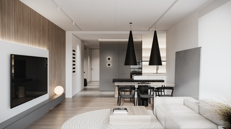 sala-cocina-blanco-gris-estilo