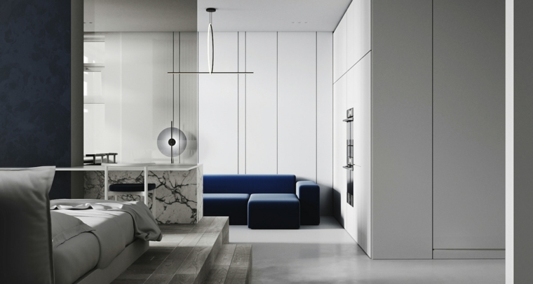 sala de estar moderna decoracion-simple