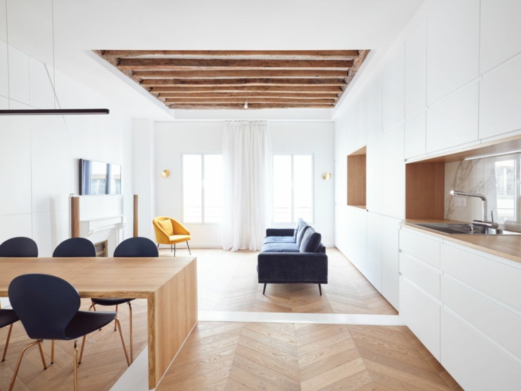 Apartamento en París recientemente reformado por JCPDR Architecture
