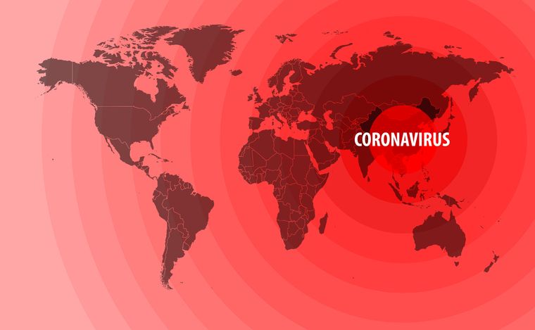 coronavirus mapa
