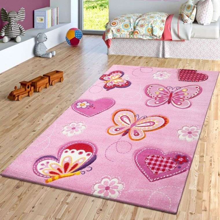 dormitorios infantiles alfombra