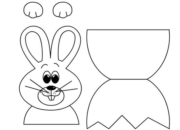 conejo-decoracion-casa-partes-imprimir