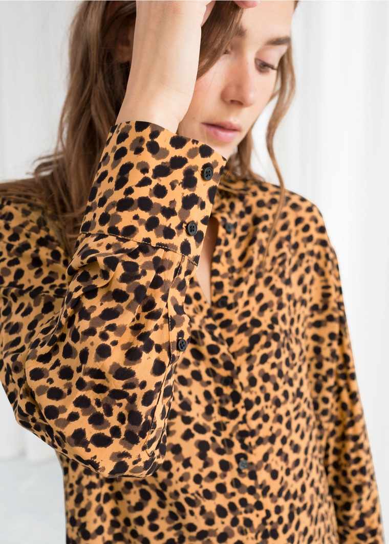 estampado leopardo-blusa-elegante