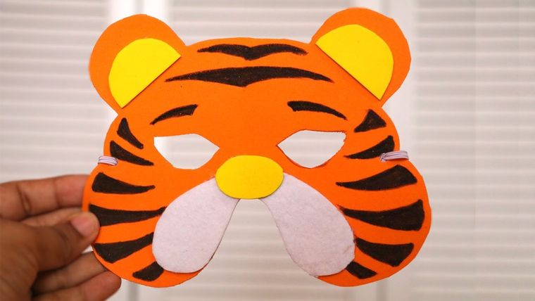 manualidades para niños tigre