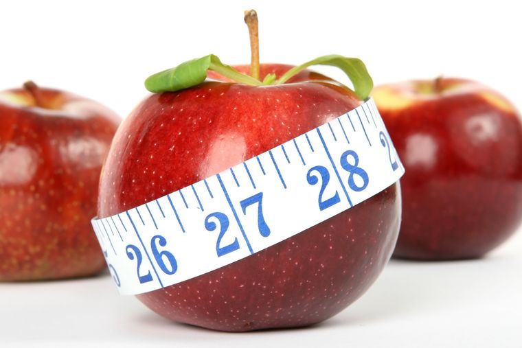 propiedades de la manzana peso
