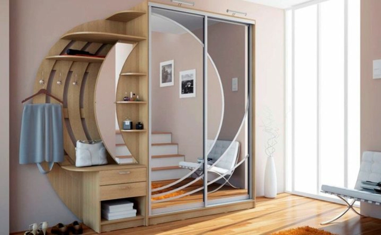 Armario de dormitorio con espejo en las puertas - Ideas y consejos