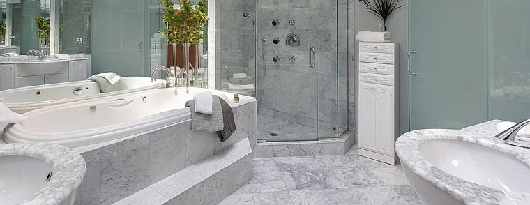 baños de lujo marmol