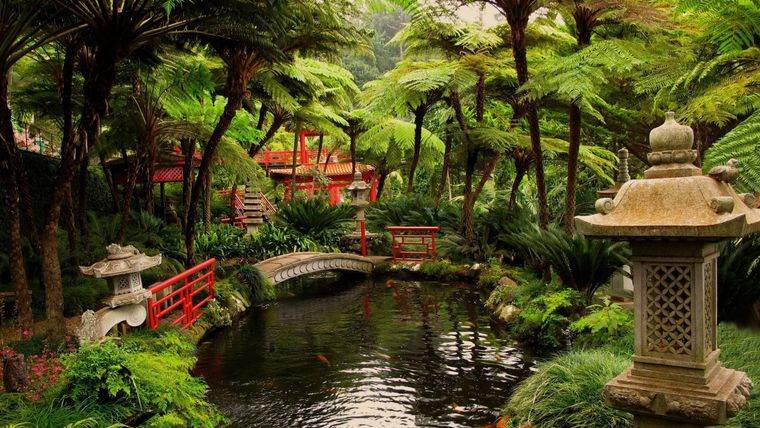 jardín japonés paraiso