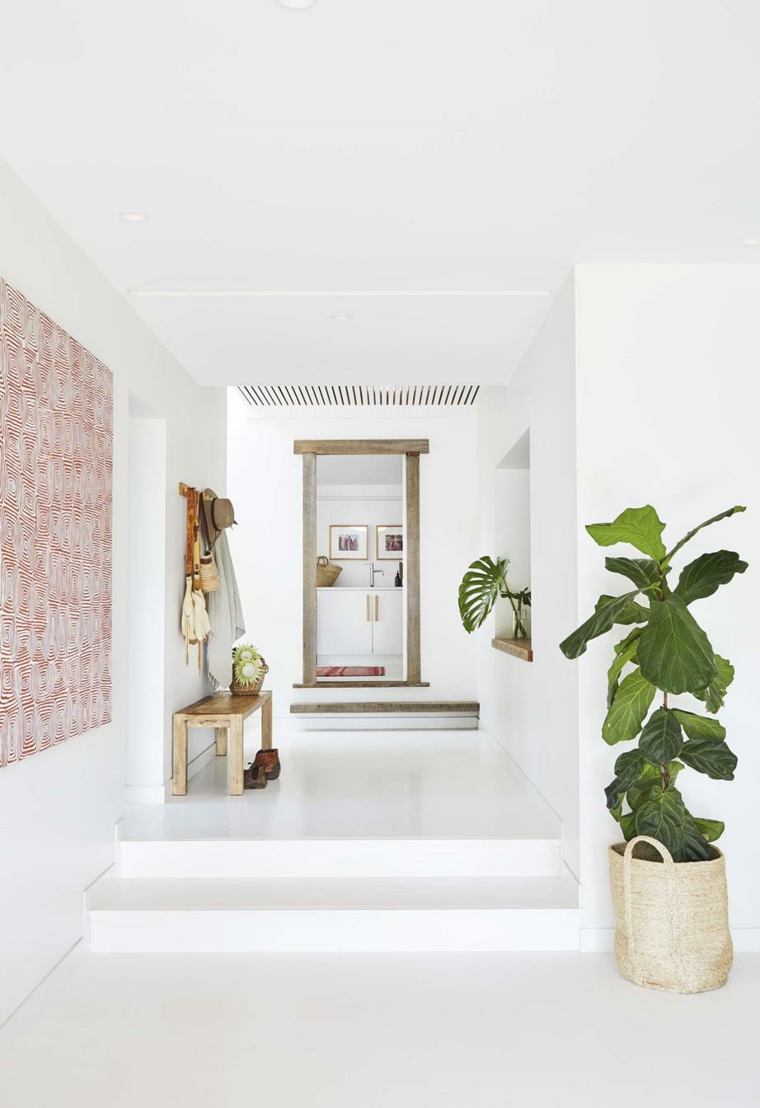 plantas en macetas-diseno-pasillo