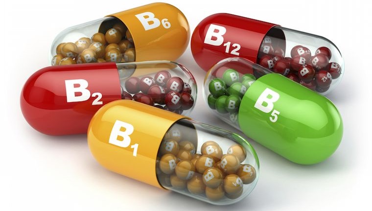 vitaminas y minerales complemento B