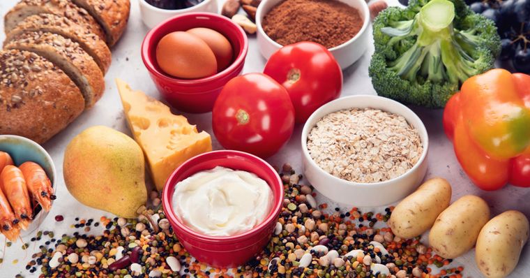 vitaminas y minerales en alimentos
