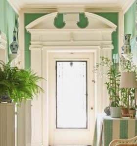Color verde – Ideas para dar frescura a tu hogar comenzando con el vestíbulo