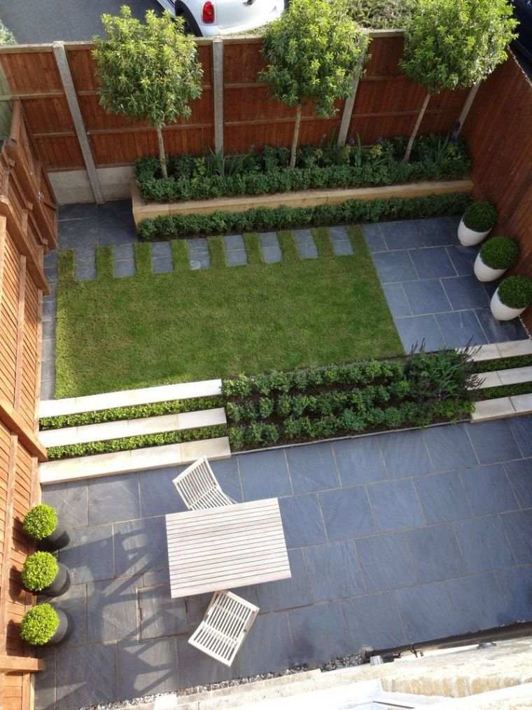 diseño de jardines estilo minimalista