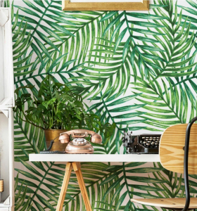 Decorar con hojas verdes - Ideas para crear una decoración tropical
