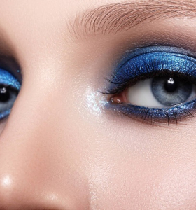 Maquillaje de ojos azul - Cómo hacer un hermoso maquillaje colorido