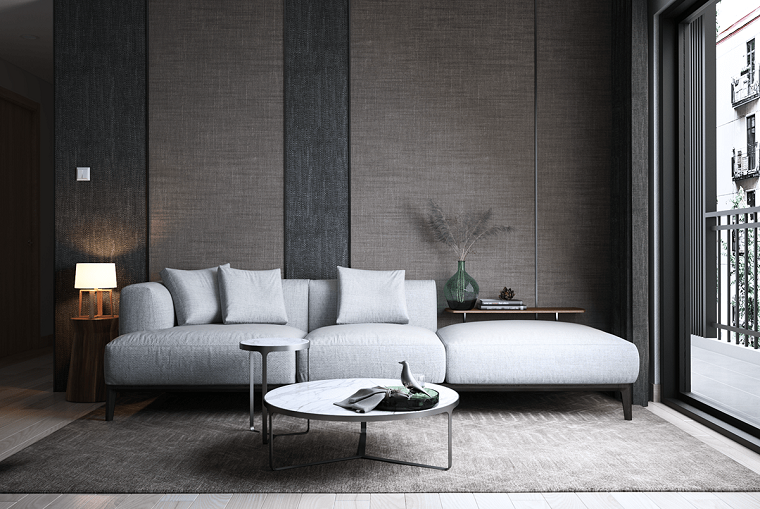 Stylish Minimalist Living Room