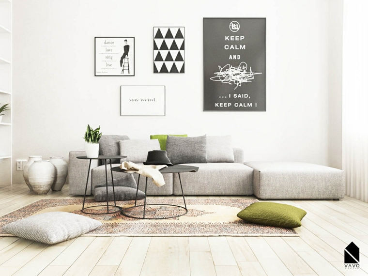 Scandinavian Minimalist Living Room