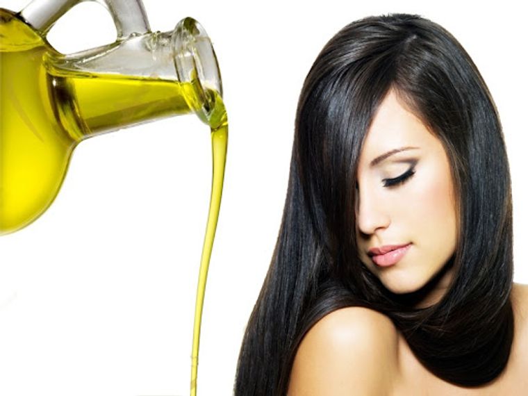 aceite de oliva brillo cabello