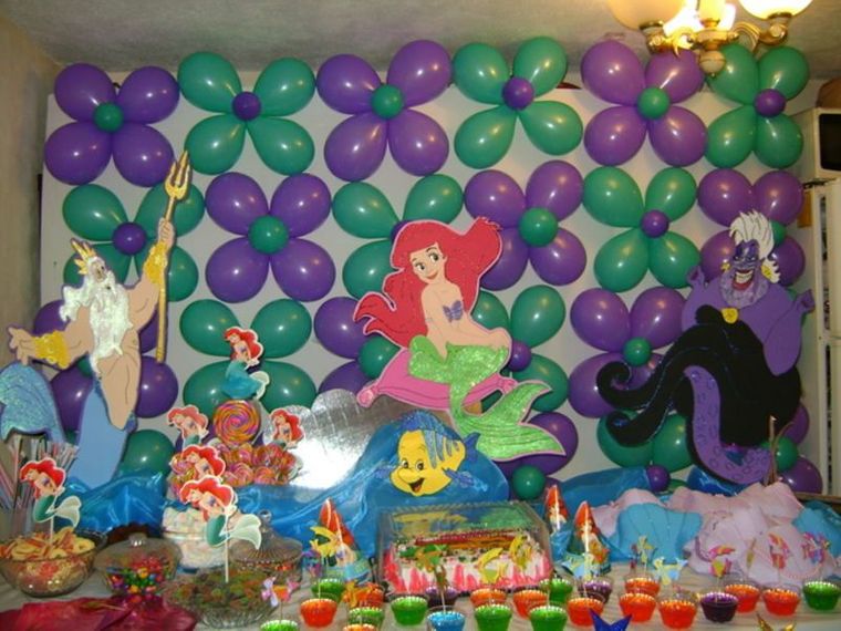 decoración de cumpleaños globos
