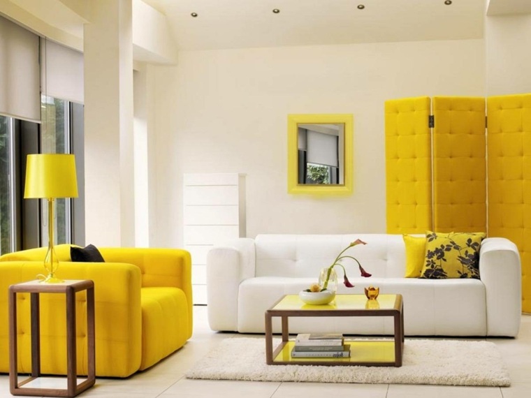 decoracion-de-verano-sala-estar-amarilla