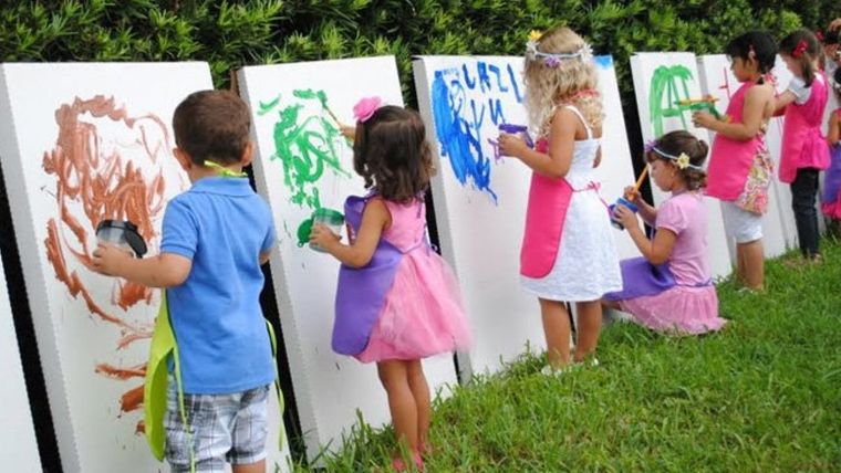 fiestas infantiles pinturas