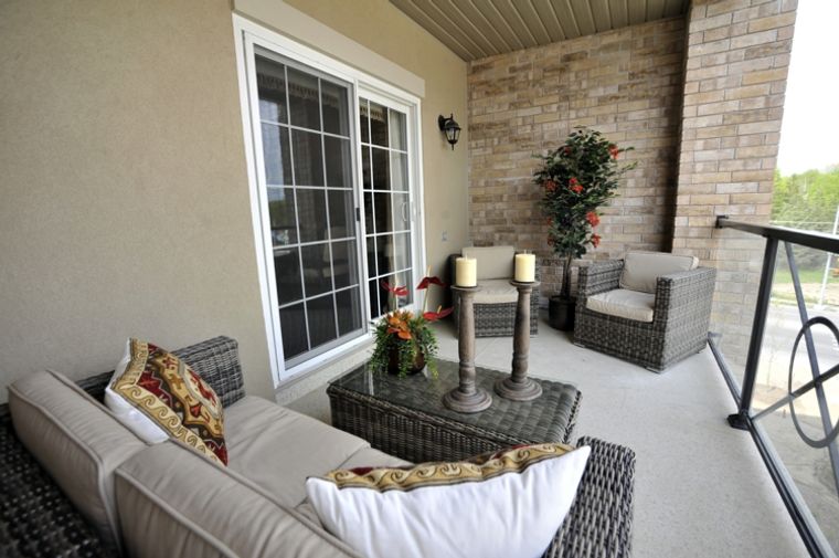 ideas creativas balcon elegante
