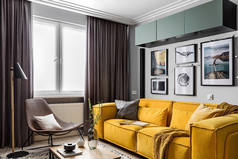sofas-pequenos-ideas-color-amarillo
