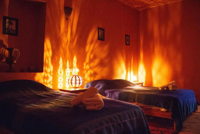 decoración marroquí dormitorio tradicional
