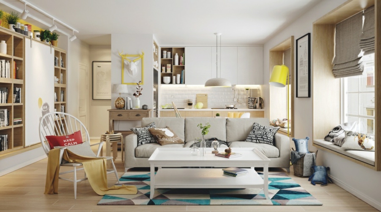 decoracion-nordica-sala-estar