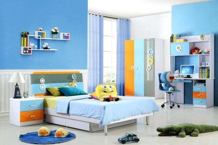 habitaciones infantiles colores