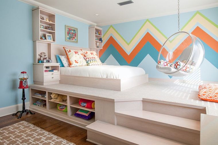 habitaciones infantiles espaciosos